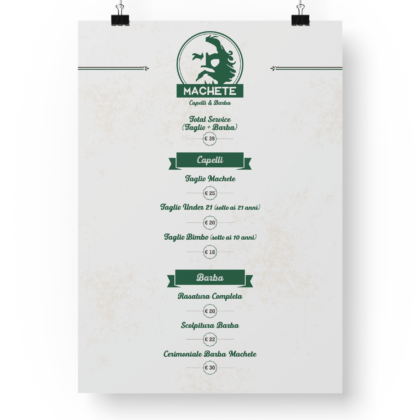 Listino Servizi Italiano A3