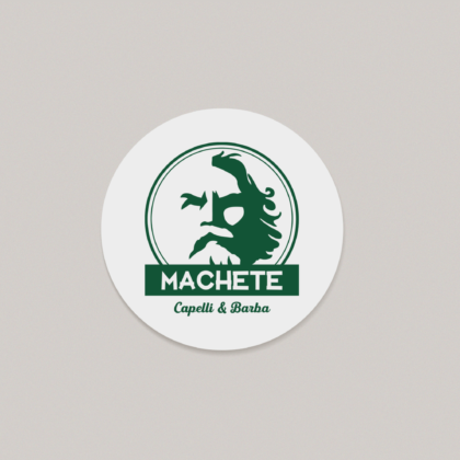 Adesivi logo machete (100pz)